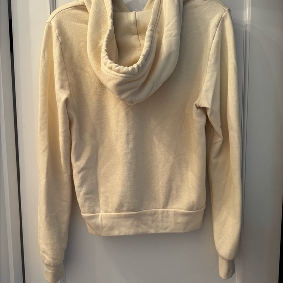 Aviator Nation Five Stripe Hoodie in Vintage White - Size XS - Picture 2 of 4